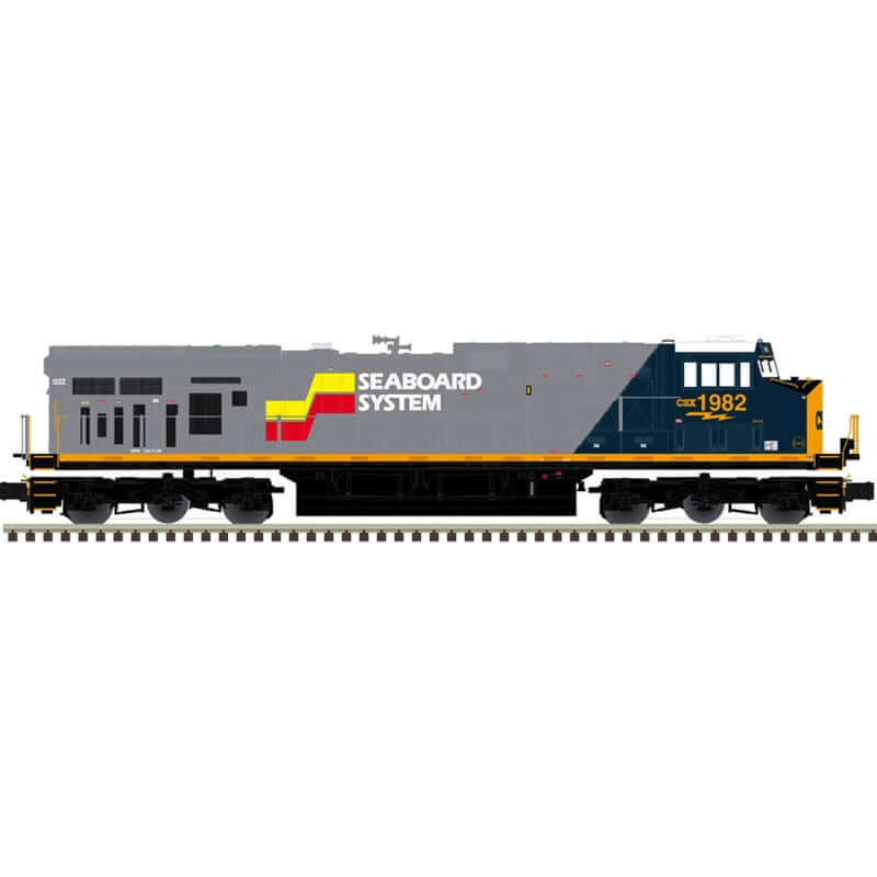 ATLAS PREMIER ES44 LOCOMOTIVE CSX* (SEABOARD SYSTEM HERITAGE) ROAD NUMBER 1982 (3 RAIL)