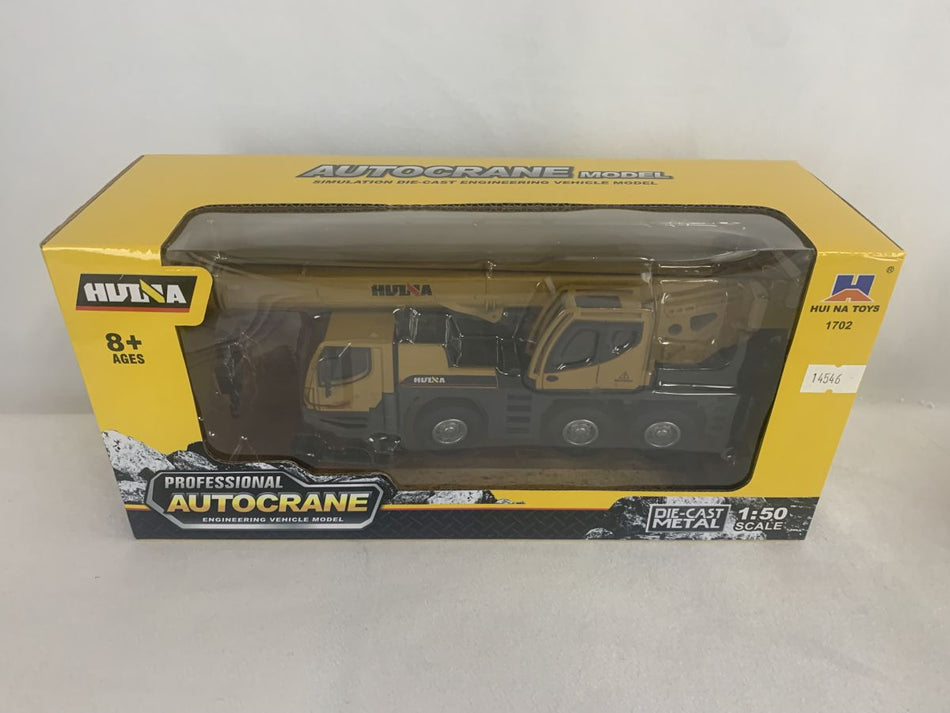 DIE CAST ALLOY CRANE TRUCK 1/50