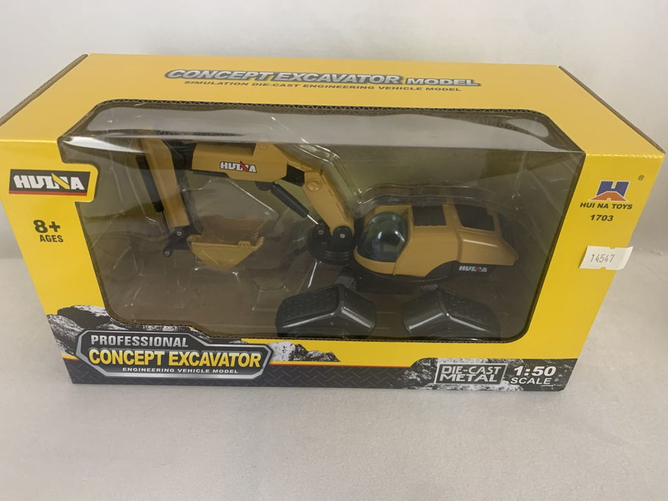 DIE CAST CRAWLER EXCAVATOR 1/50