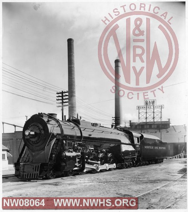 SUNSET MODELS 3RD RAIL NORFOLK & WESTERN UNSHROUDED J1 CLASS 4-8-4 NORTHERN 2 RAIL