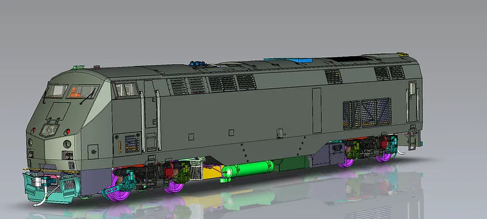 SUNSET MODELS 3RD RAIL GENERAL ELECTRIC P32 AC-DM  3 RAIL