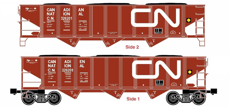 RMT 3 BAY HOPPER CN - BUY 6 AND SAVE!