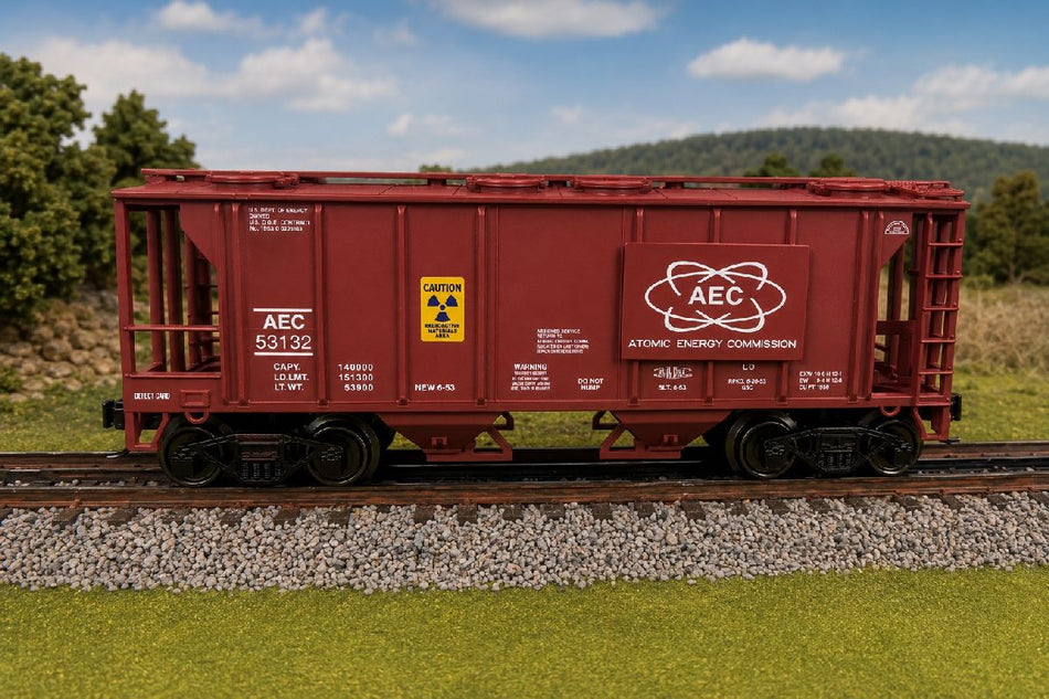 RMT 2 BAY COVERED HOPPER ATOMIC ENERGY