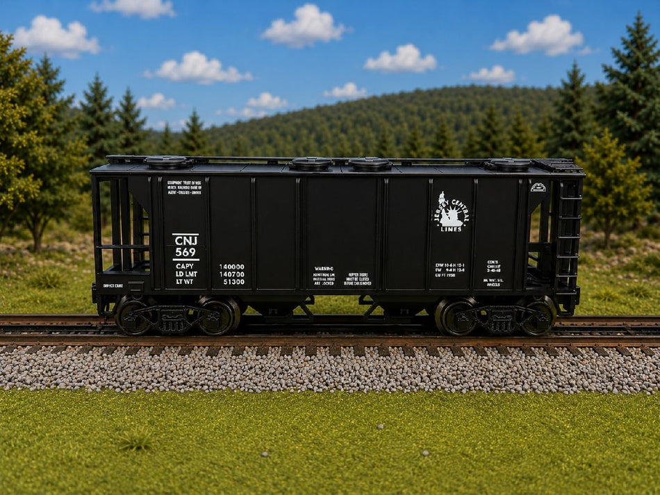 RMT 2 BAY COVERED HOPPER CNJ - BUY 6 AND SAVE!