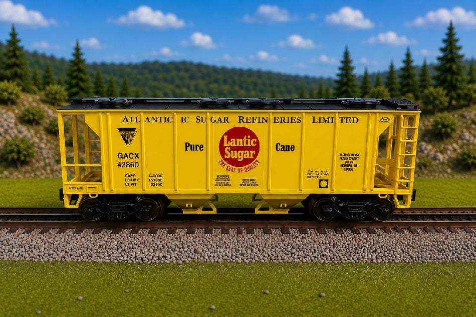 RMT 2 BAY COVERED HOPPER ATLANTIC SUGAR