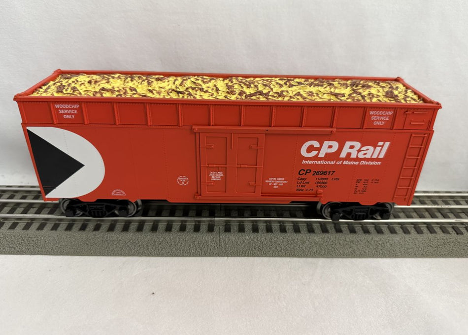 O WOODCHIP CAR CP RAIL