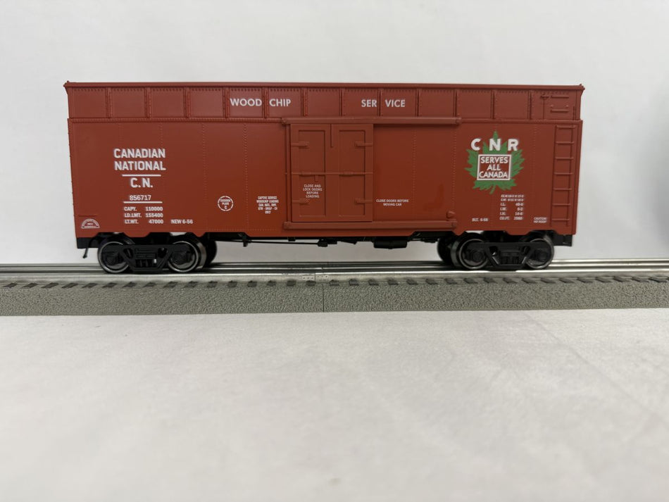 O WOODCHIP CAR CANADIAN NATIONAL