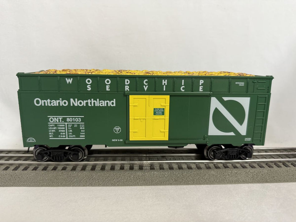 RMT WOODCHIP CAR ONTARIO NORTHLAND