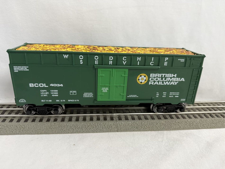 RMT WOODCHIP CAR BRITISH COLUMBIA RWY - BUY 6 AND SAVE!