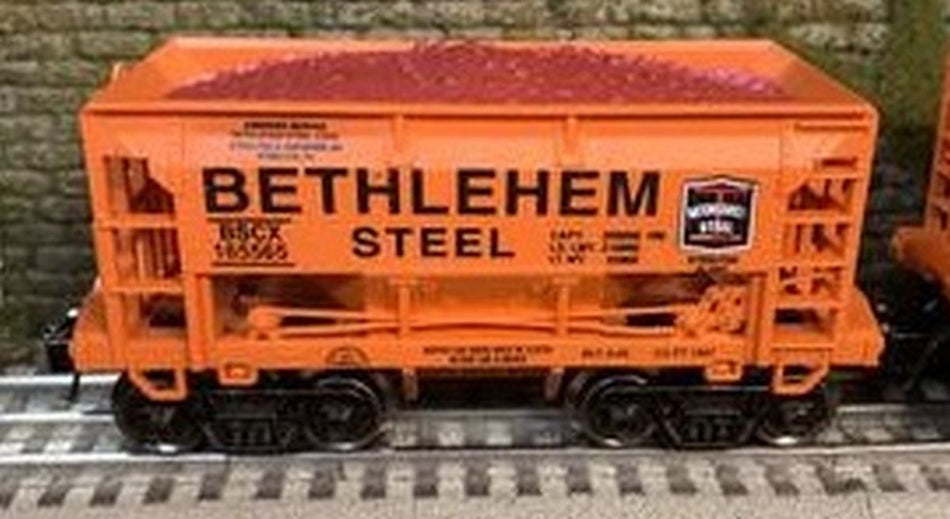 O ORE CAR BETHLEHEM STEEL / STEELTON - 6 PACK