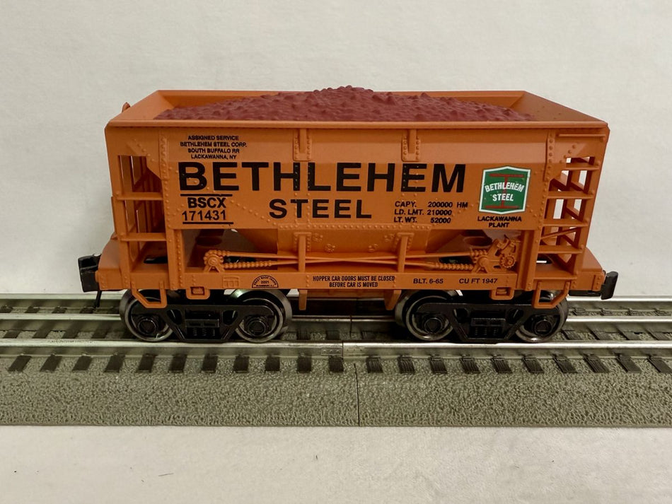 O ORE CAR BETHLEHEM STEEL / LACKAWANNA - 6 PACK