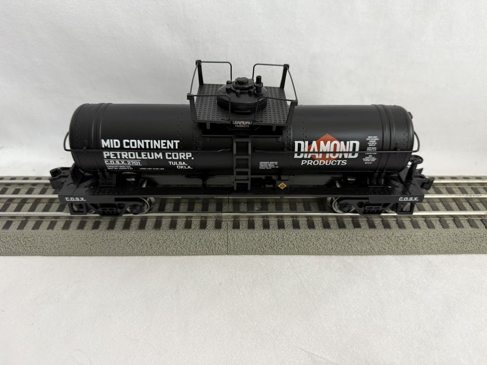 O TANK CAR MID-CONTINENT OIL
