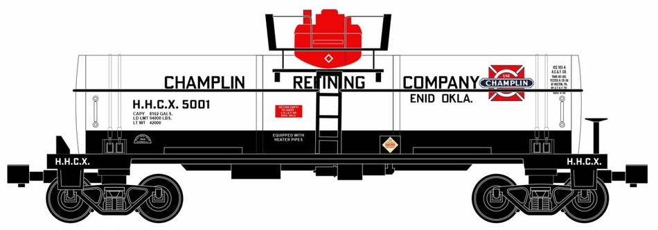 O TANK CAR CHAMPLIN OIL