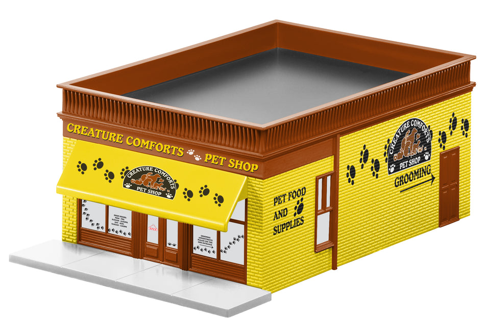 LIONEL CREATURE COMFORT PET STORE W/ SOUNDS (NEW IN BOX)