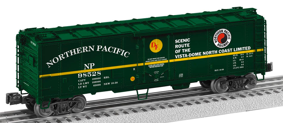 LIONEL NORTHERN PACIFIC STEEL-SIDED REEFER