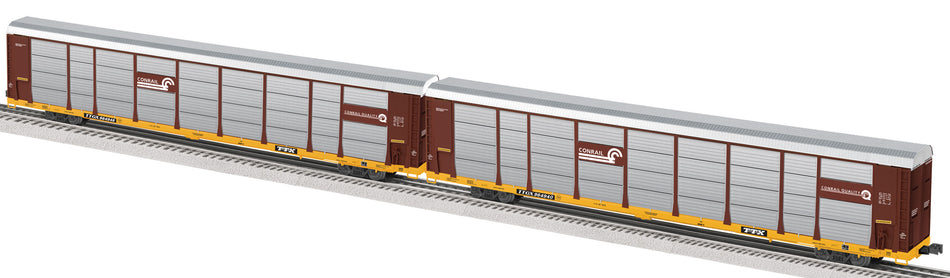 LIONEL CONRAIL 89' AUTO RACK 2-PACK (NEW IN BOX)