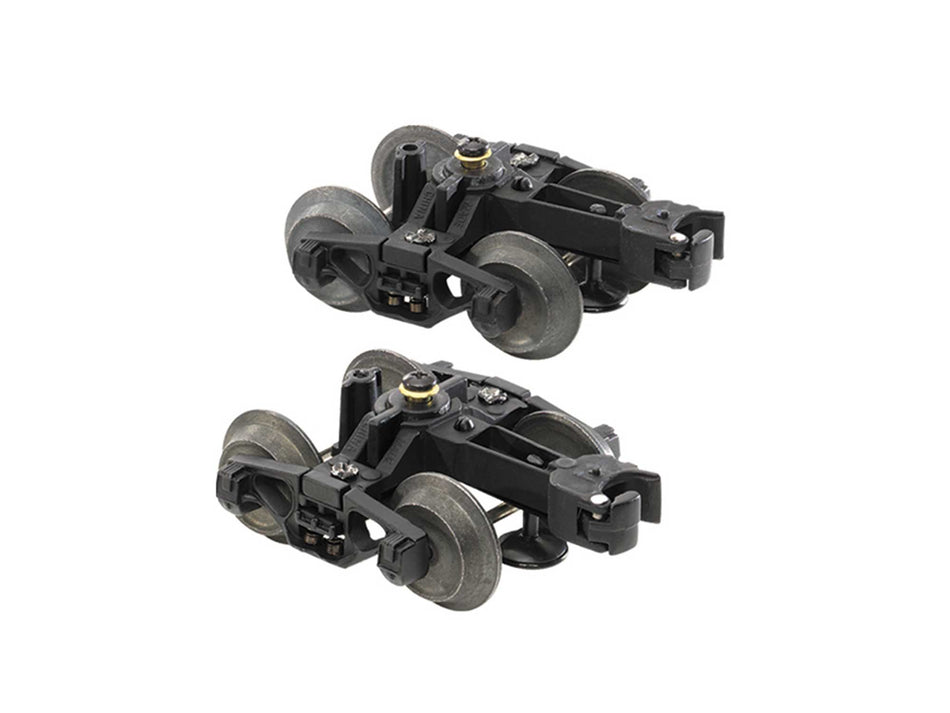 DIE-CAST METAL SPRUNG TRUCKS