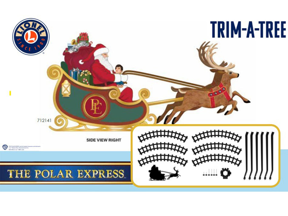 TRIM-A-TREE-TRAIN POLAR EXPRESS SLED