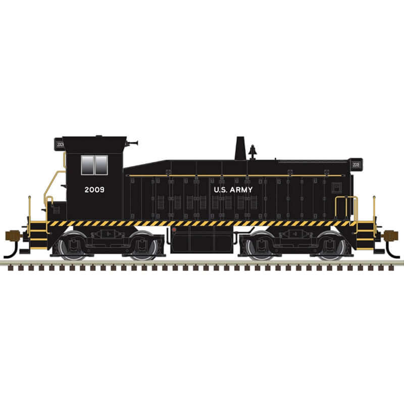 ATLAS MASTER SW8 US ARMY (USAX) ROAD NUMBER 2018 (2 RAIL)
