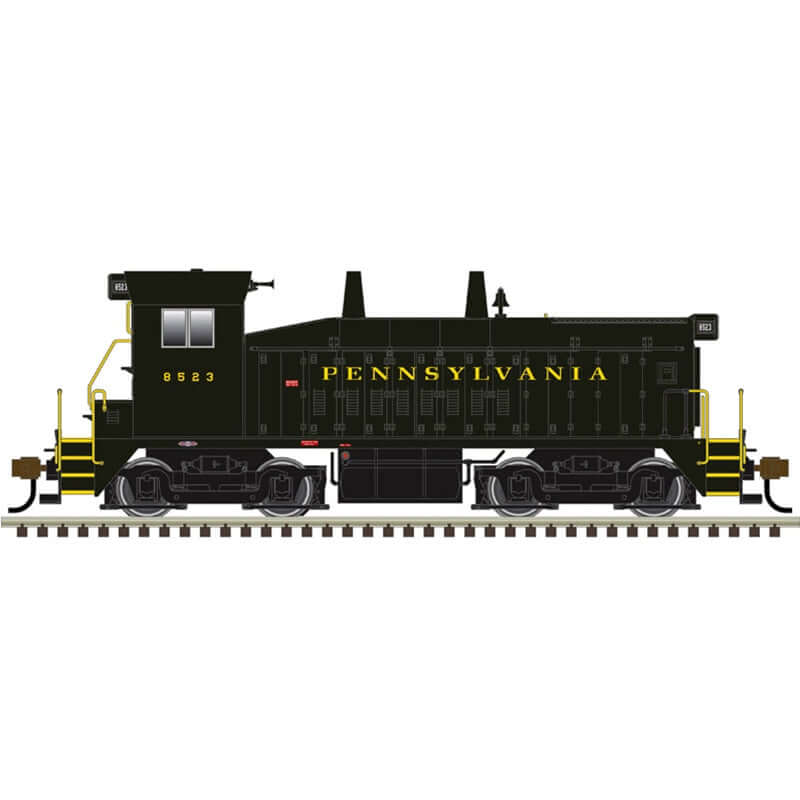 ATLAS MASTER SW9 PENNSYLVANIA ROAD NUMBER 8528 (3 RAIL)
