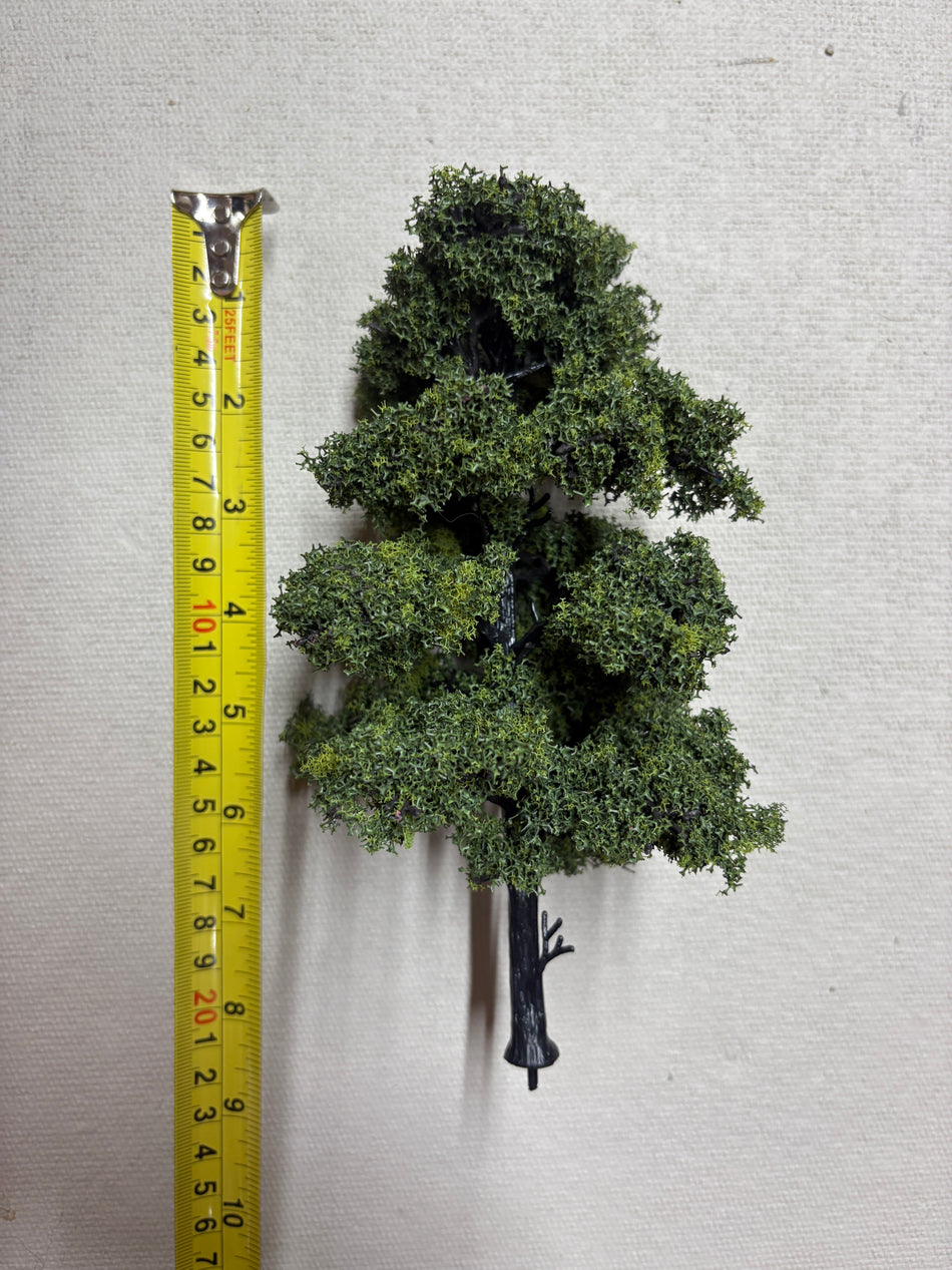 9" DECIDUOUS TREE DARK GREEN (SOLD INDIVIDUALLY)