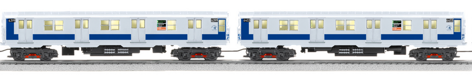 NEW YORK CITY TRANSIT AUTHORITY R16 SUBWAY 2-PACK
