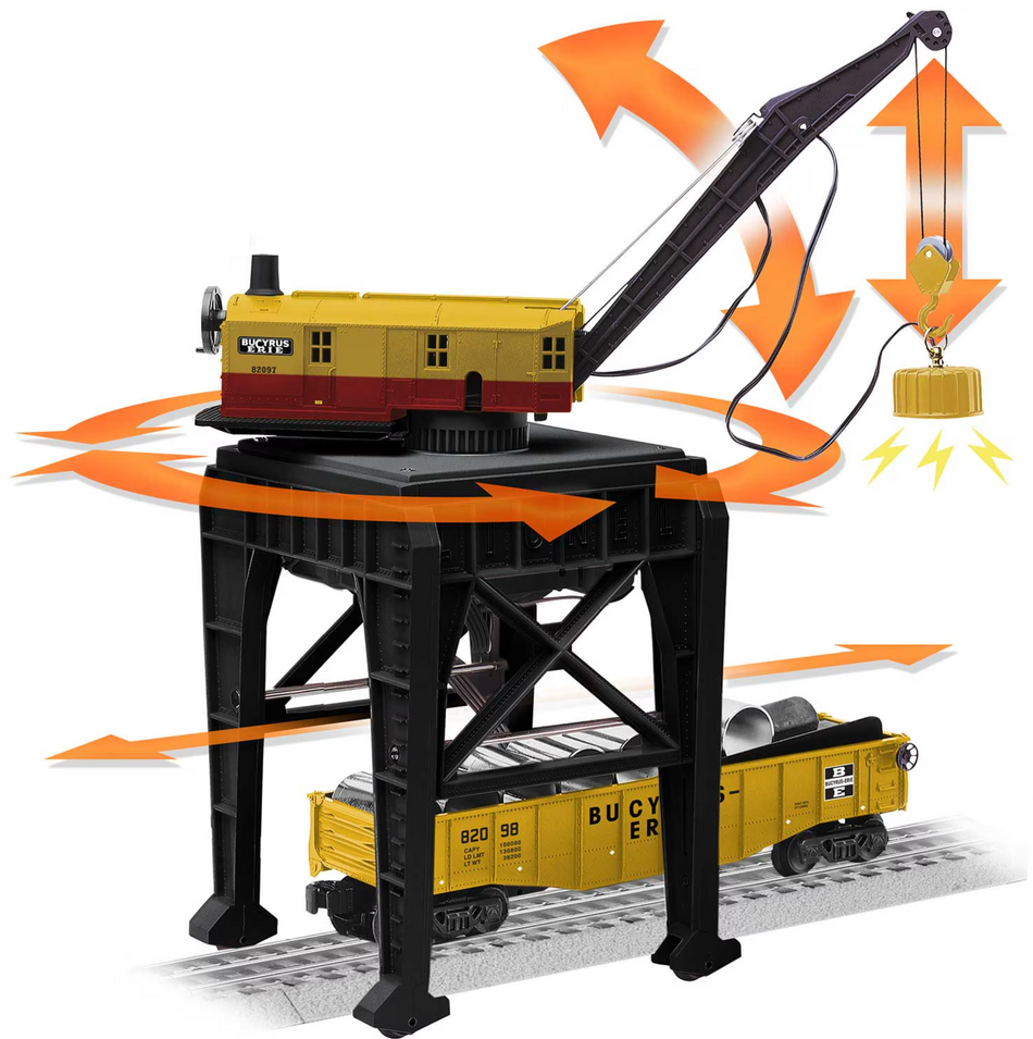 BUCYRUS-ERIE COMMAND CONTROL GANTRY CRANE