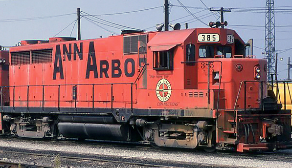 CUSTOM RUN PREMIER ANN ARBOR GP-35 LOW HOOD DIESEL ENGINE W/PROTO-SOUND 3.0 (HI-RAIL WHEELS) #385