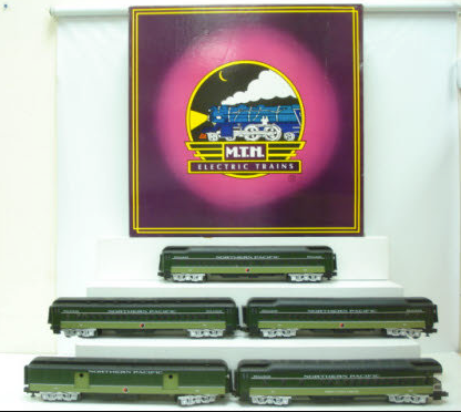 NORTHERN PACIFIC O SCALE PREMIER 5-CAR 70' MADISON PASSENGER SET
