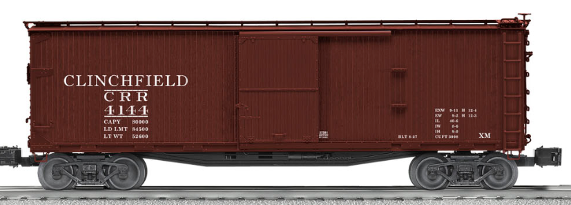 CLINCHFIELD DOUBLE-SHEATHED BOXCAR
