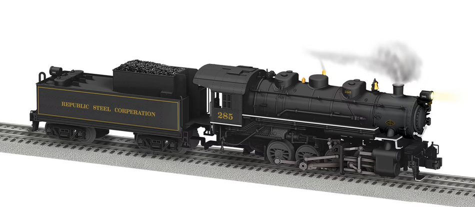 REPUBLIC STEEL LEGACY 0-8-0 #285