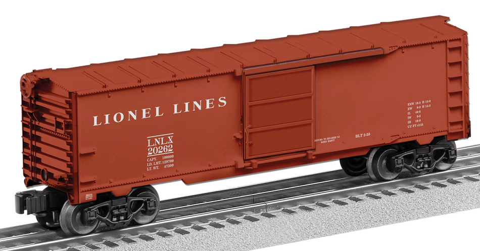 BLUETOOTH SPEAKER BOXCAR - LIONEL LINES