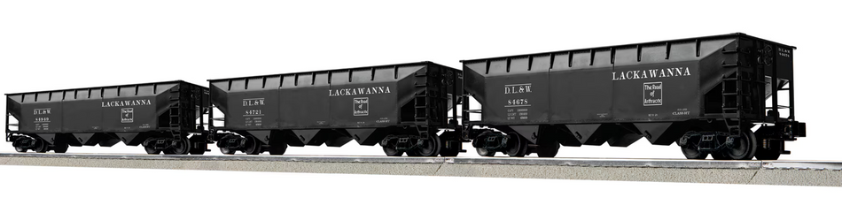 LIONSCALE LACKAWANNA 3 BAY AAR HOPPER 3 PACK B
