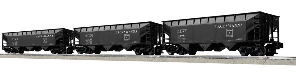 LIONSCALE LACKAWANNA 3 BAY AAR HOPPER 3 PACK A
