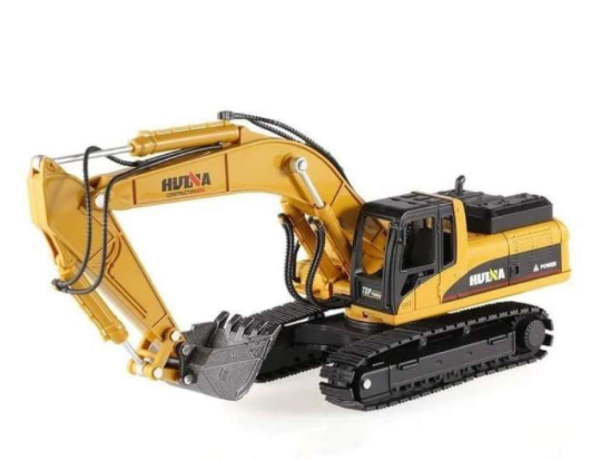 1:50 SCALE DIECAST HUINA EXCAVATOR