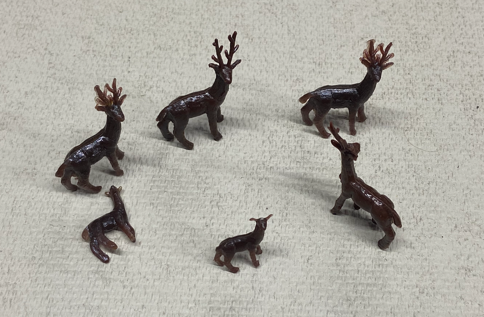 1:48 SCALE DEER (6 PACK)