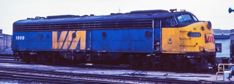 3RD RAIL E-8 VIA RAIL #1899