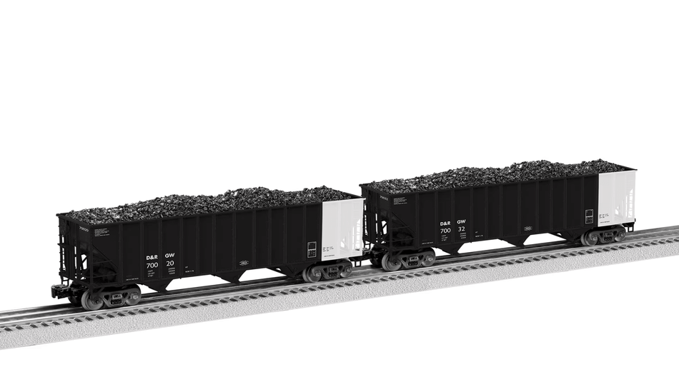 SO - DENVER & RIO GRANDE 100T HOPPER 2-PACK B
