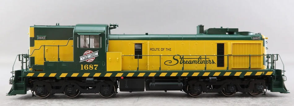 SUNSET MODELS 3RD RAIL ALCO RSD5 CHICAGO NORTHWESTERN - 2 RAIL