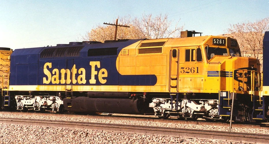 SUNSET MODELS 3RD RAIL EMD SDF40-2 SANTA FE - 2 RAIL