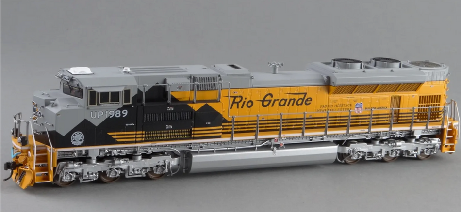 SUNSET MODELS 3RD RAIL EMD SD70ACE UP RIO GRANDE #1989 - 2 RAIL