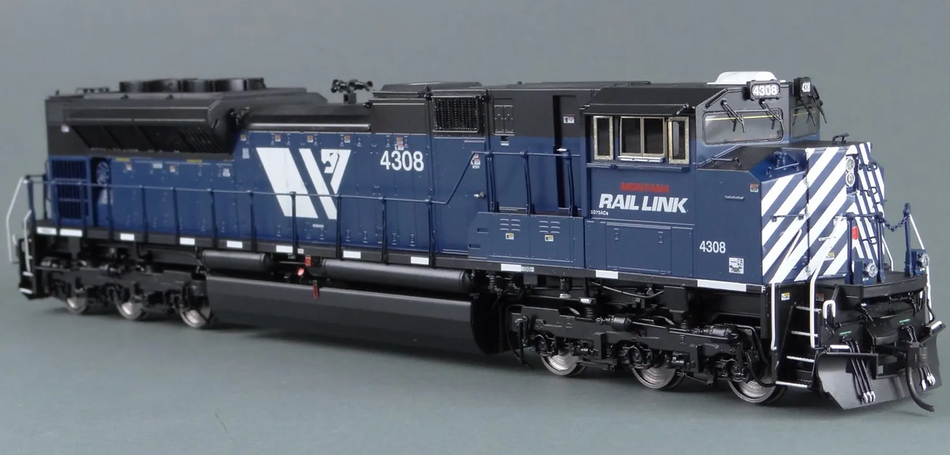 SUNSET MODELS 3RD RAIL EMD SD70ACE MONTANA RAIL LINK - 3 RAIL