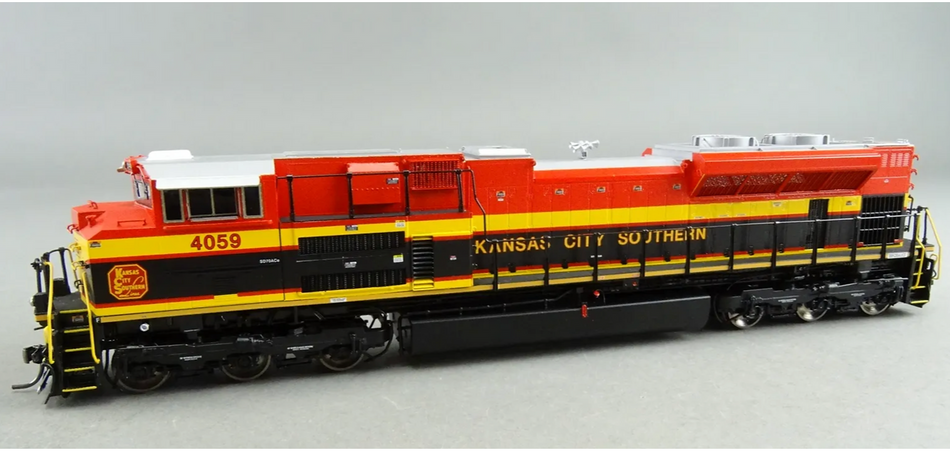 SUNSET MODELS 3RD RAIL EMD SD70ACE KANSAS CITY SOUTHERN - 2 RAIL