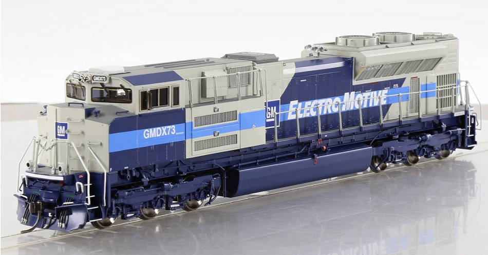 SUNSET MODELS 3RD RAIL EMD SD70ACE  EMD DEMO - 2 RAIL