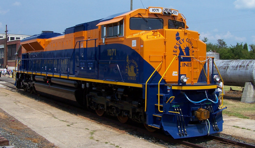 SUNSET MODELS 3RD RAIL EMD SD70ACE NS JERSEY CENTRAL #1071 - 2 RAIL