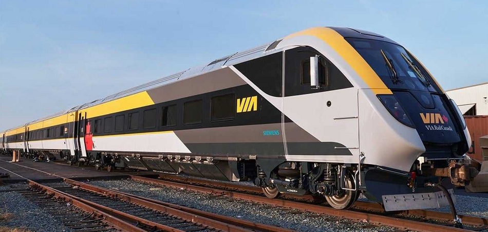 GOLDEN GATE DEPOT VIA SIEMENS VENTURE CARS STANDARD SCHEME 4 CAR SET - 2 RAIL