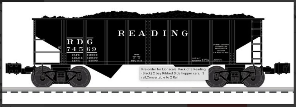 READING 2 BAY HOPPER - BLACK 3 PACK