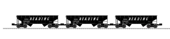 READING 2 BAY AAR HOPPER - SPEED LETTERING 3 PACK