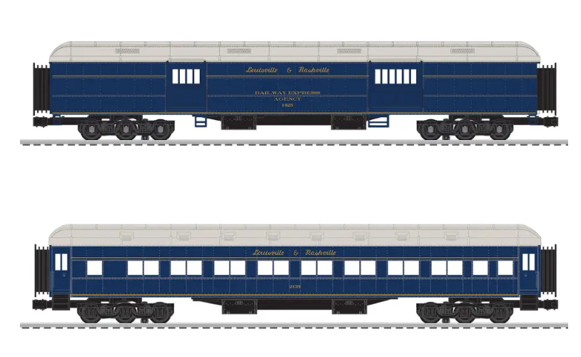 LOUISVILLE & NASHVILLE 18" 2 PACK A