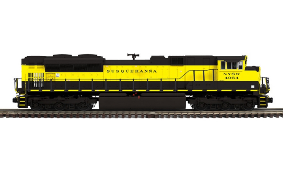 ATLAS O SD70M-2 NEW YORK SUSQUEHANNA & WESTERN 4066 3-RAIL